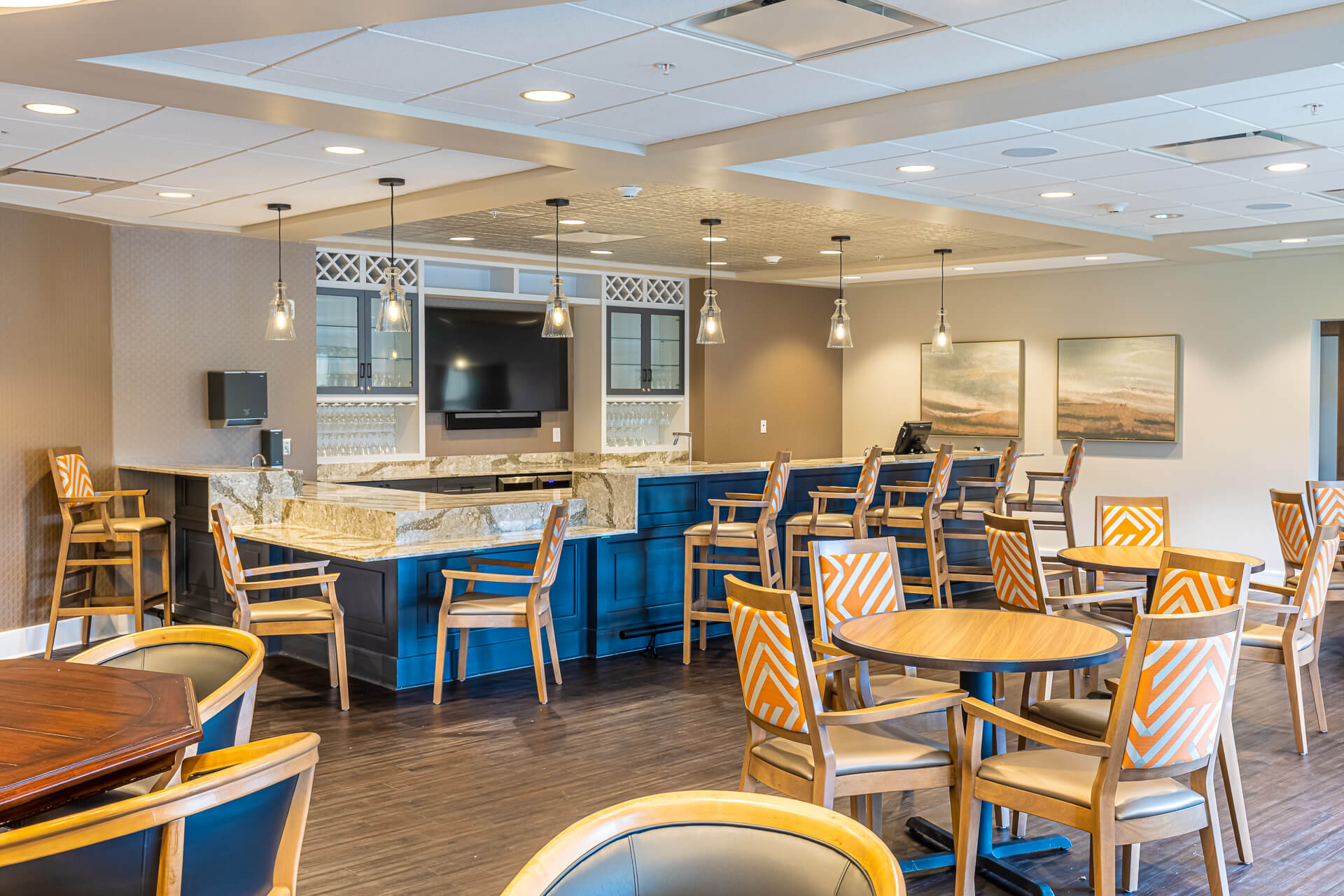 interior dining area