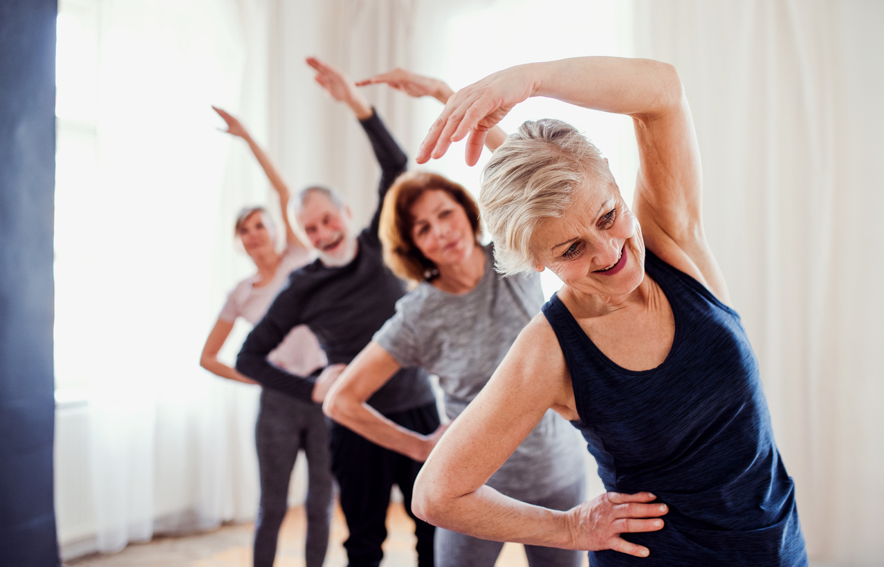 Staying in shape for the elderly may look different than for younger adults
